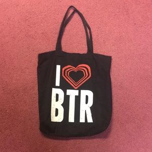 Black I love Big Time Rush Bag